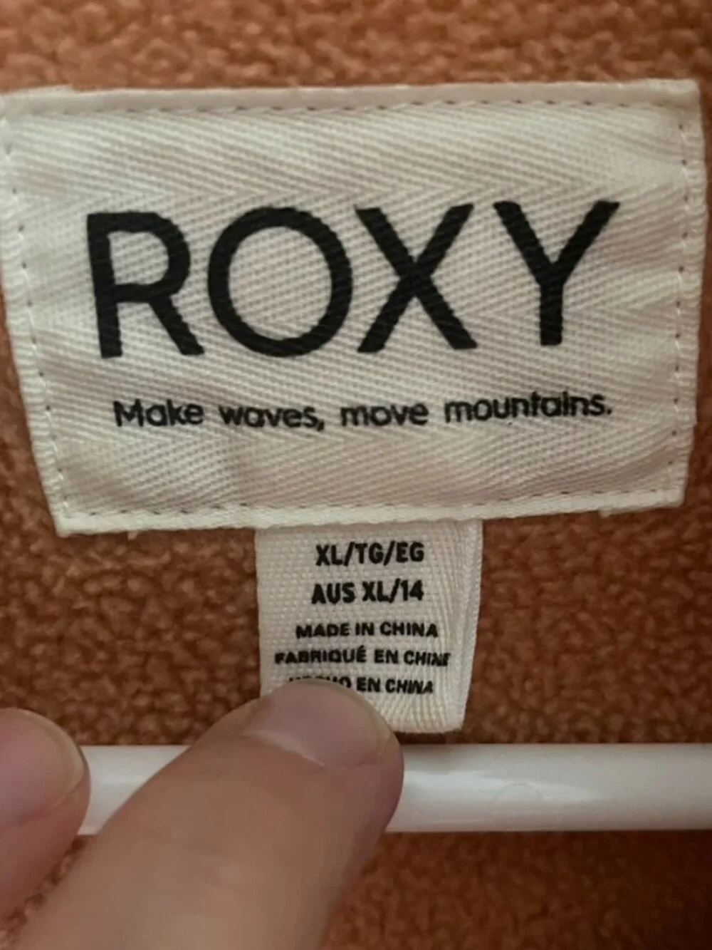 Roxy sherpa fleece